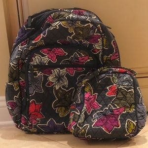 Vera Bradley Backpack and lunch bag!